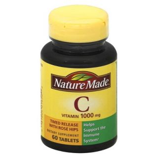 Nature Made Vitamin C Tablets   60 Count
