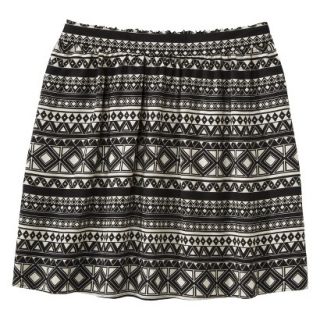 Xhilaration Juniors Short Skirt   Black/White XL(15 17)