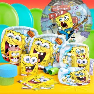 SpongeBob Classic Standard Party Kit for 16