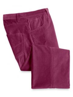 Paul Fredrick Mens Cotton Velvet Five Pocket Pants