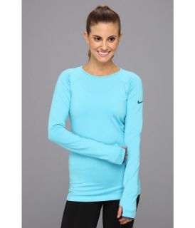 Nike Pro Hyperwarm Tipped Womens Workout (Blue)