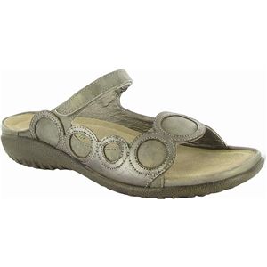 Naot Womens Totara Vintage Beige Pewter Sandals, Size 40 M   11087 W1A