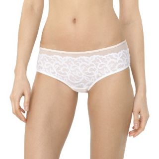 Gilligan & OMalley Womens Lace Hipster   White XL