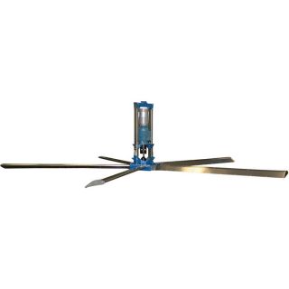 Patterson High 5 High Volume Ceiling Fan   24Ft., 384,363 CFM, 380 460 Volt 3 