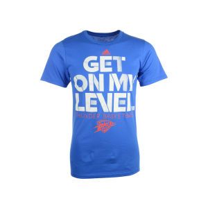Oklahoma City Thunder adidas NBA Level Up T Shirt