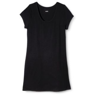 Mossimo Supply Co. Juniors Plus Size Tee Shirt Dress   Black 3X
