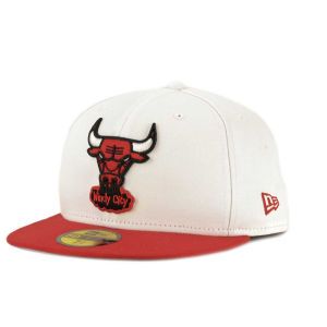 Chicago Bulls New Era NBA Hardwood Classics In Season Fitted 59FIFTY Cap