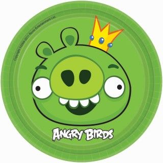 Angry Birds Dessert Plates