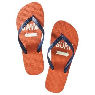 Mens Limited Edition Mossimo Supply Co. Flip Flop Sandal  Orange 11