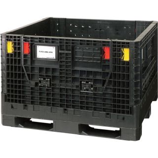 Quantum Storage Bulk Box   48 Inch x 45 Inch x 34 Inch, Black, Model QBB 4845 34
