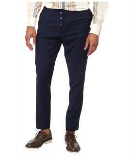 Vivienne Westwood MAN Classic Wool Suit Asymmetric Trouser Mens Clothing (Navy)