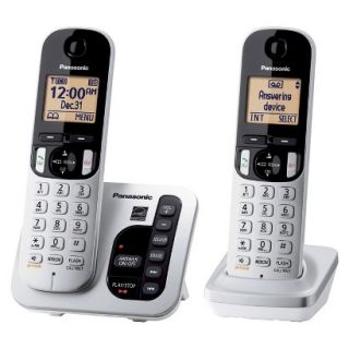 Panasonic DECT 6.0 Plus Cordless Phone System (KX TGC222S) with Answering
