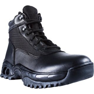 Ridge Side Zip Duty Boot   Black, Size 4, Model 8003