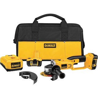 DEWALT Cordless Cutoff Tool Kit   18 Volt, 4 1/2 Inch, Model DCG411KL