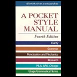 Pocket Style Manual   With Quick Reference Card