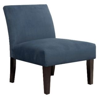 Skyline Armless Upholstered Chair Avington Armless Slipper Chair   Charcoal