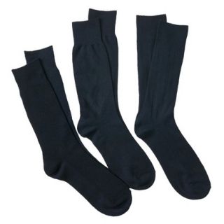 Merona Mens 3Pack Argyle Socks   Navy OS