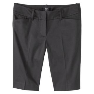 Mossimo Petites 10 Bermuda Shorts   Gray 2P