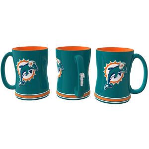 Miami Dolphins Boelter Brands 15 oz Relief Mug