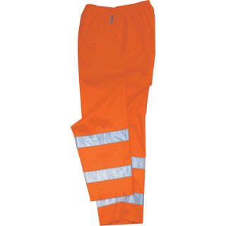Ergodyne GloWear Class E Thermal Pants   Orange, XL, Model 8295