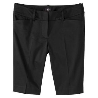 Mossimo Petites 10 Bermuda Shorts   Black 8P