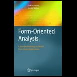 Form Oriented Analysis