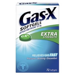 Gas X Extra Strength Antigas Softgels   72 Count