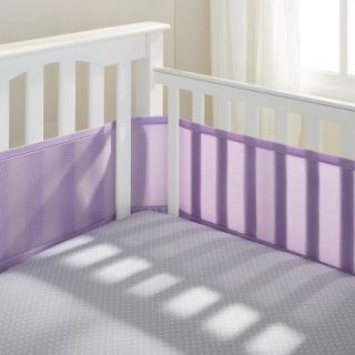 Breathable Mesh Crib Liner by Breathable Baby Lavender