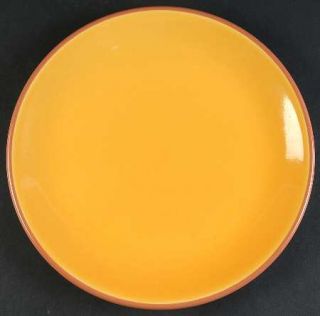 Bobby Flay China Yellow Dinner Plate, Fine China Dinnerware   All Yellow,Undecor
