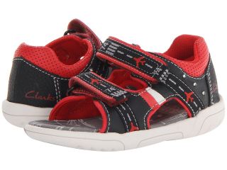 Clarks Kids Wing Bay Boys Shoes (Red)