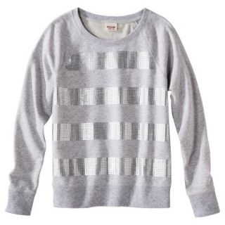 Mossimo Supply Co. Juniors Crewneck Sweatshirt   Gray XS(1)