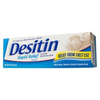 Desitin Rapid Relief Creamy Diaper Rash Ointment   4 oz.