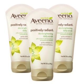 Aveeno Skin Brightening Daily Scrub Set   3 Pack