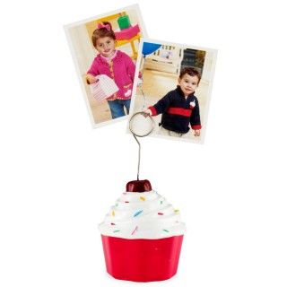 Cupcake Balloon Weight / Photo Holder