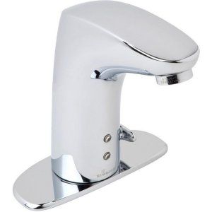 Symmons S 6080 FR Chrome Ultra Sense 4 in. Centerset Electronic Bathroom Faucet