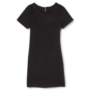 Merona Womens Knit T Shirt Dress   Black   XS