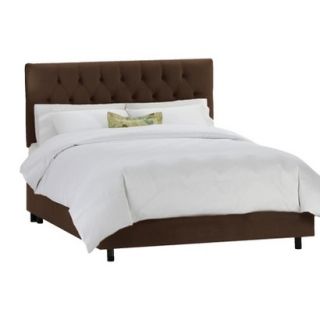Skyline California King Bed Skyline Furniture Edwardian Upholstered Velvet Bed