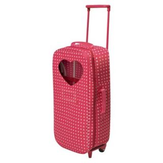 Badger Basket Trolley Doll Travel Case with Bed