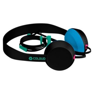 Coloud Knock Blocks Headphones   Black/Cyan (8098511)