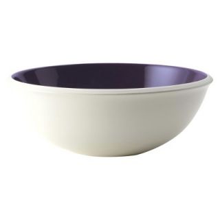 Racheal Ray Porcelain Round Serving Bowl   Purple