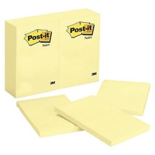Post it Original Notes   Yellow (100 Sheets Per Pad)