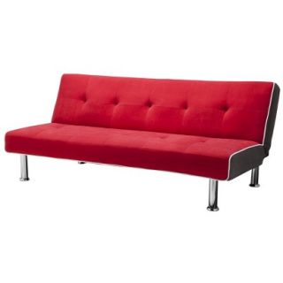 Convertible Sofa Dexter Sofa Bed   Red/Gray