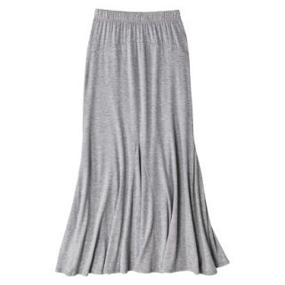 Xhilaration Juniors Godet Maxi Skirt   Gray S(3 5)