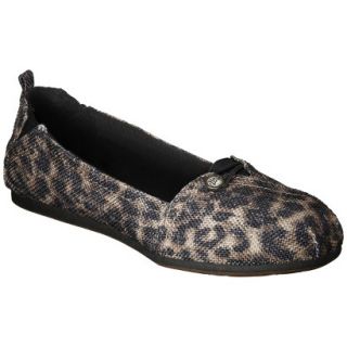 Womens Mad Love Lynn Canvas Loafer   Leopard 10