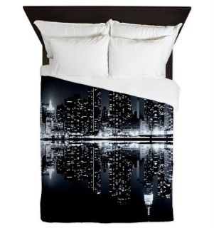  Manhattan New York Queen Duvet