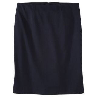 Merona Womens Plus Size Classic Pencil Skirt   Blue 22W