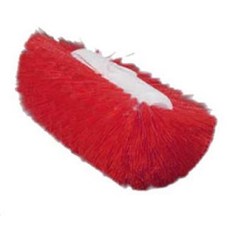 Carlisle 9 1/2 Tank/Kettle Brush Head   Nylon/Plastic, Red