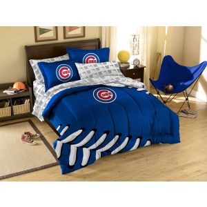 Chicago Cubs Northwest Company Bed in a Bag Full