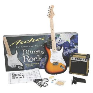 Archer Jr. Guitar Pack   Sunburst (GTSSS10JRPAKSB)
