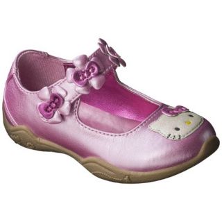 Toddler Girls Hello Kitty Mary Jane Shoe   Pink 8